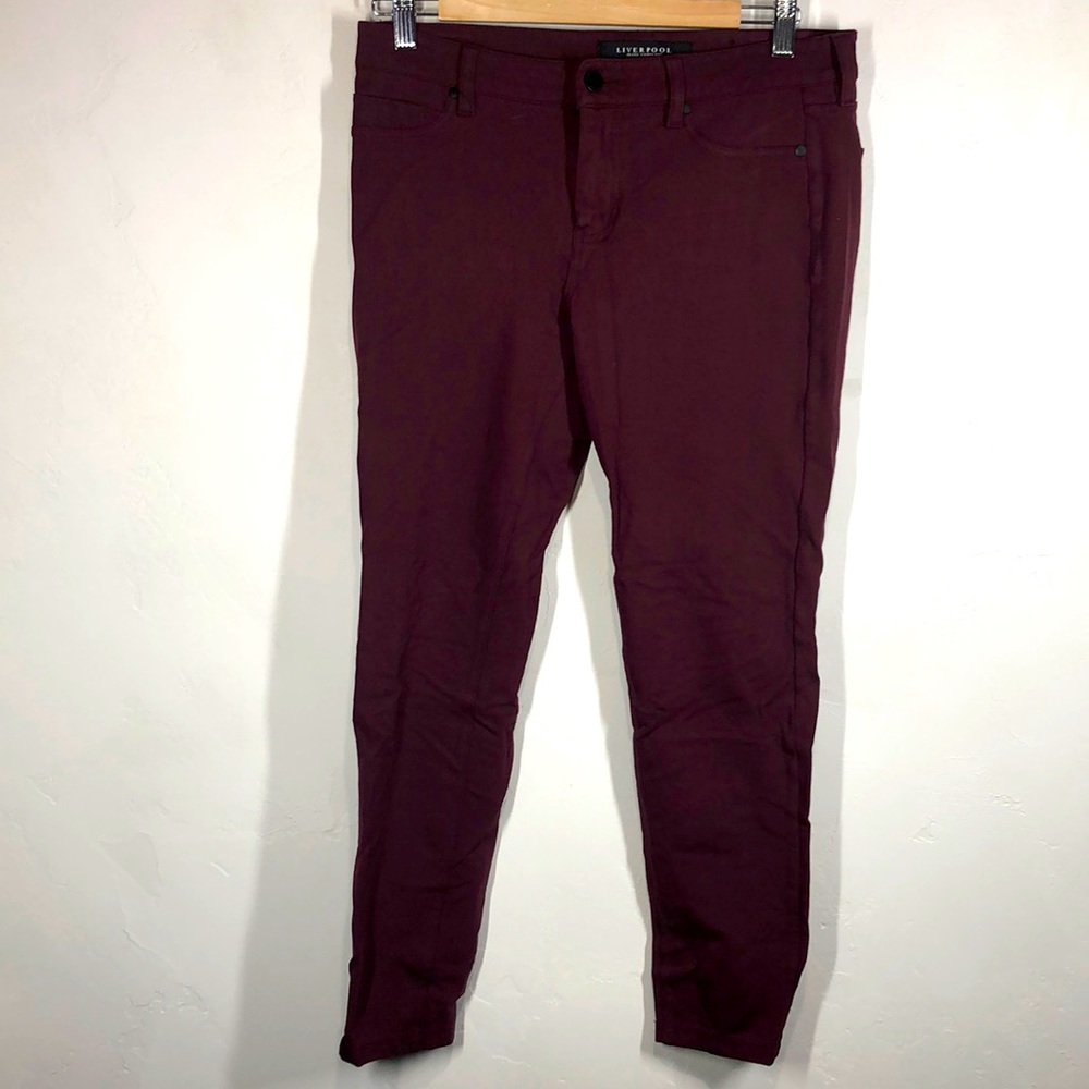 Liverpool port wine skinny pants size 28